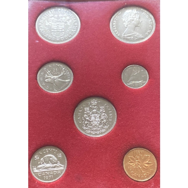 1971 Canadian Specimen Set