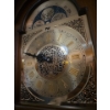 Image 2 : Large Ornate Wooden Mechanical Grandfather Clock USA Canada w/ Key - 23W, 13D, 85T 