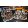 Image 1 : Ceramic Battery Operated Holiday Themed Gift Shop & Train Station 