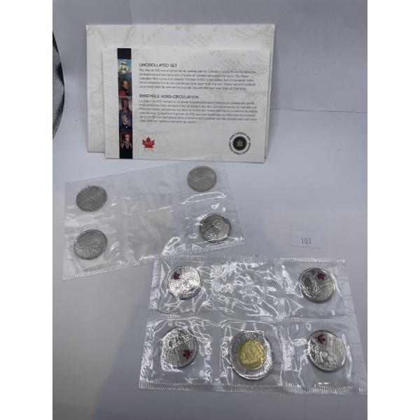 War of 1812 Canadian Coin set 