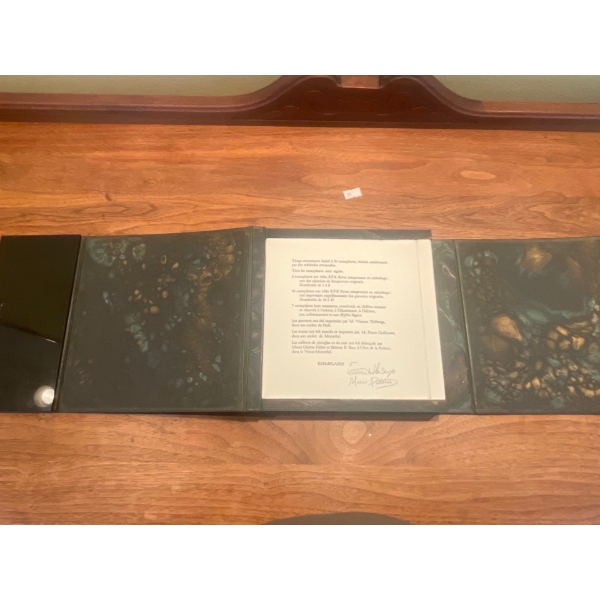 Elements--Gravures de Vincent Theberge Poems de Mario Pelletier (5/50)
