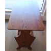 Image 2 : Wooden Side Table w/Underneath Storage for Magazines  25"w x14"d x 24"tall