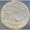 Image 2 : 1996 McIntosh Apple Canadian Dollar Silver Proof Coin 