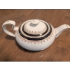 Image 3 : Aynsley Bone China Teapot, Limoges Plates, and Crystal Salt & Pepper Shakers Set