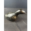 Image 2 : Carved soapstone Inuit Loon with label 10”