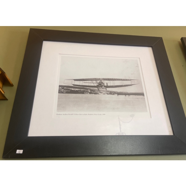 Glen Bow Archive Museum NA-607-5 Silver Dart In Flight Baddeck Nova Scotia 1909  30 x 25