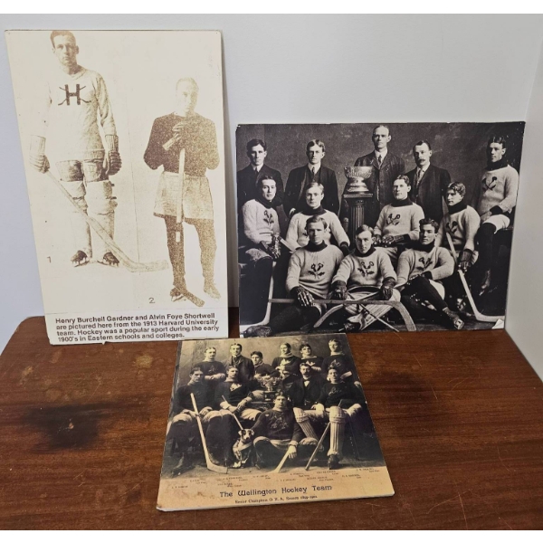 Early 20th Century Hockey Team Photographs
