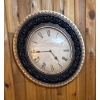 Image 2 : Striking Vintage Wall Clock - 19D - Fancy & Immaculately Detailed 