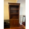 Image 1 : Modern Minimalist Walnut Book Case 33x17x63