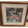 Image 1 : Monet Reproduction Art Print ft. A Water Lily Pond 17x17