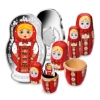 Image 1 : 2017 $5 Matryoshka Doll - Pure Silver Coin
SKU: 623932090347
