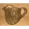 Image 3 : Bohemian Cut Crystal Pear & Matching Creamer 