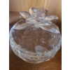 Image 5 : Triangular Glass Dish 4 T (Small Chip) and Sorelle Flower 5 T (Broken Petal Included)