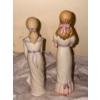 Image 5 : Cybis Figurines: W/ Purple Trim Dress 9 T, Clapping 9.5 T 