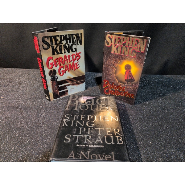 Stephen King Bundle: Geralds Game, Dolores Claiborne, and Black House