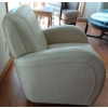 Image 3 : Cottswood Gorgeous Beige Leather Swivel Chair - 29W, 35D, 32T 