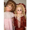 Image 2 : 3 Bisque Head Dolls w/ Sleep Eyes Open Mouth & Kid Body 12T