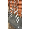 Image 4 : Recreation/ Multi Use Ladder (4 Rung, ~5Ft Tall), Metal Organizers  (4 Pc, Need to Finish Assembling