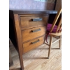 Image 5 : Wooden Desk w/ Chair - Desk is 60W, 30D, 29T 