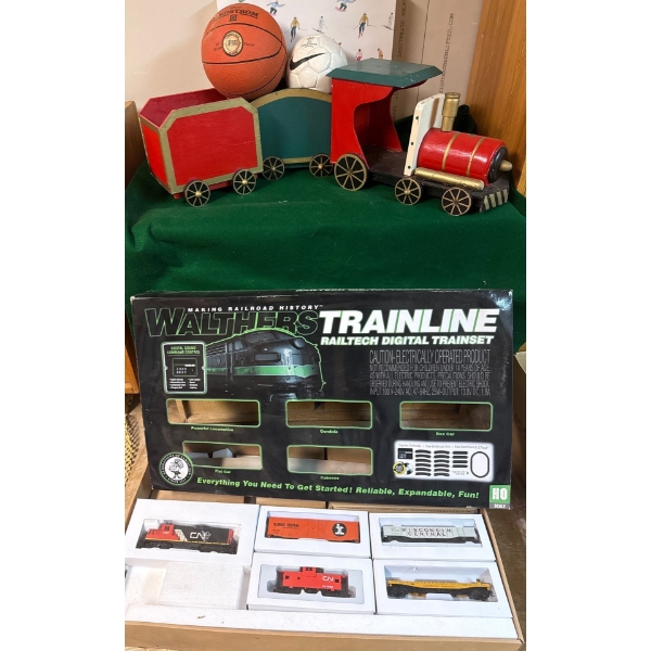 Collectible Train Accessories & Sports Equipment