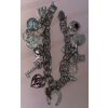 Image 2 : BIRKS Silver Charm Bracelet w/ A Lifetime Of Charms 