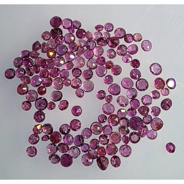 Ruby Parcel (7.9 ct total, 1–2.5 mm)