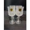 Image 1 : Cristal d'Arques Longchamp Clear Crystal Wine Glasses, Set of Four