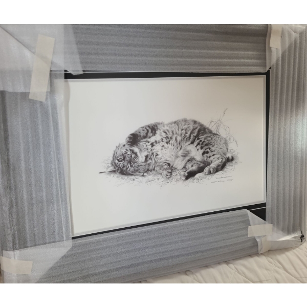 Wild Thing by Carl Brenders Ltd Edition Print 27/950 25 1/2 w 20 1/2 h