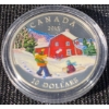 Image 2 : 2015 $10 Fine Silver Coin-Winter Scene