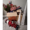 Image 1 : Assortment of Holiday Decorations/ Ornaments/ Wrapping