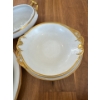 Image 5 : Haviland Limoges - Special Occasion 22K Gold Embellished Porcelain Serving Ware 