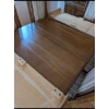 Image 2 :  Arcese Brothers Oak table, china cabinet with hutch and 6 chairs (2 end chairs are arm chairs).In B
