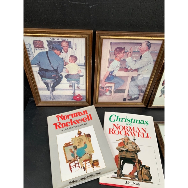 Normal Rockwell Print & Book Collection - Large Prints are 12x16 Each 