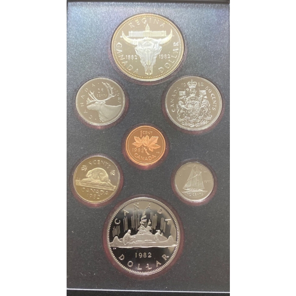 1982 Canadian 7-Piece Specimen Coin Set