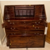 Image 1 : Victorian Dresser Desk - 36W, 19D, 43D; Some Small Pieces Tore Off but Are Included
