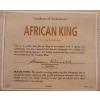 Image 2 : "African King" by Guy Coheleach Fine Art Lithiograph Certified Authentic 28w x 34tall