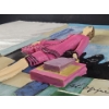 Image 11 : Flirty "Shopping In New York" 3D Art Piece(19.5"W x 23.5"H) with a Pair of Fun Champagne Flutes