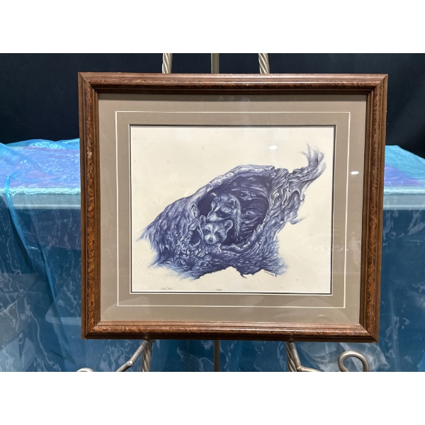 Judi Wilde "Peek" Watercolour Print 12Wx10H