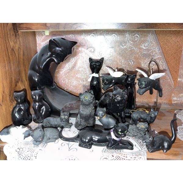 Black Cat Figurines Assorted Collection