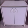 Image 4 : Two Storage Cabinets and Wooden Drying Rack with Plastic Bin
