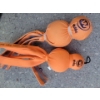 Image 2 : K9 Essentials - Busy Buddy Kong Toy Neon Orange Flyers Food & Hydration Bowls