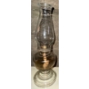 Image 4 : Assorted Vintage Clear Oil lamps/Kerosene Lighting- Farmhouse Decor