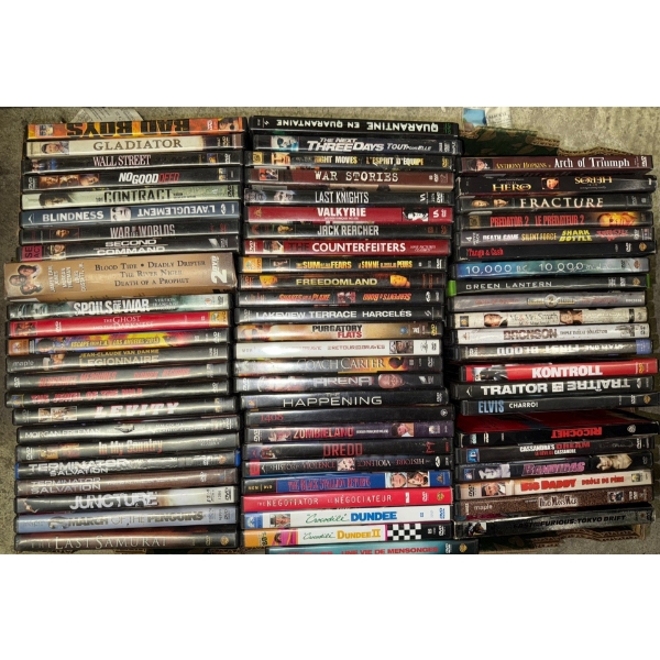 Collection Of Assorted DVD's Movies Videos 
