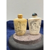 Image 2 : Wooden Snuff Bottles with Spoons 3H