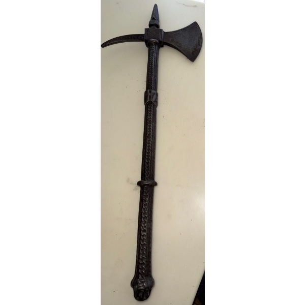 Tabar Cast Iron War Axe - Ethnographic Arms - Ottoman Style Heavy 