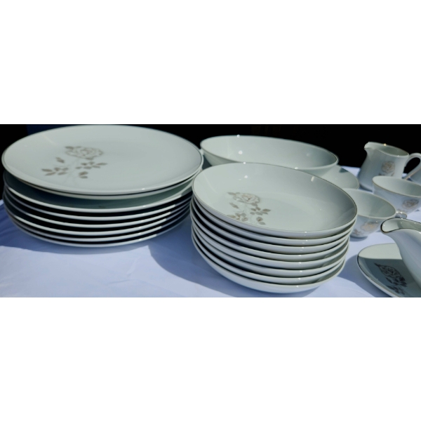 Noritake 'Blair Rose' (6519) Pattern Vintage Teaware Set