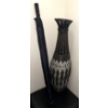Image 5 : Masculine Contemporary Home Decor Collection - Storage Ottomans Full Length Mirror Wicker Vase & mo 