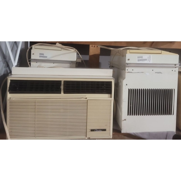 Vintage A/C Units (3) - 'Climette' Model No. CA0816A