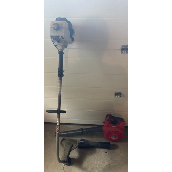 RYOBI 31CC Trimmer w/ Shinaiwa EB344 Blower Gas Powered 