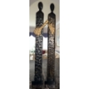 Image 3 : Molded Candle Collection Hand Carved Musician Idols 36T & Gothic Candle Stand 